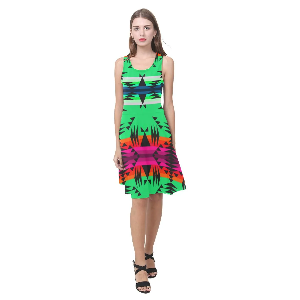Between the Mountains Deep Lake Atalanta Casual Sundress