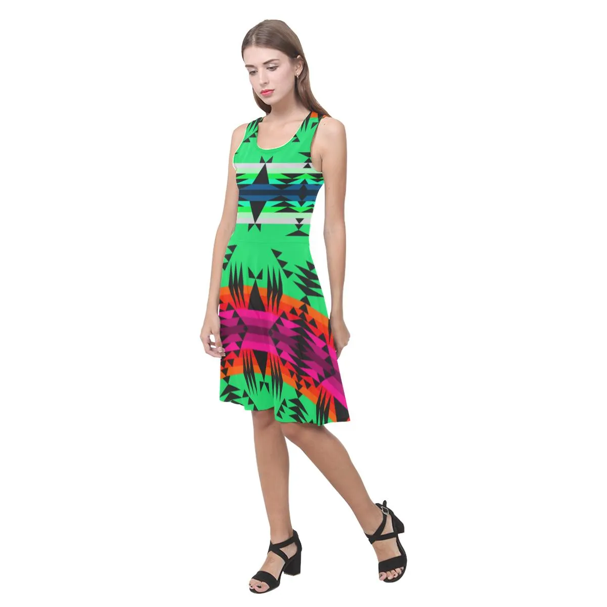 Between the Mountains Deep Lake Atalanta Casual Sundress