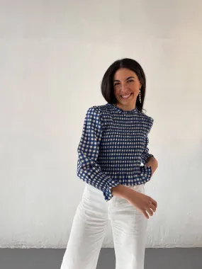 Chía Blue Blouse