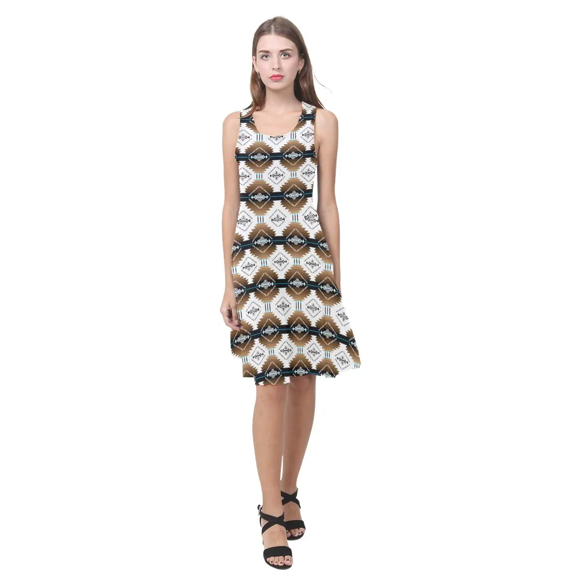 Cofitichequi White Atalanta Casual Sundress