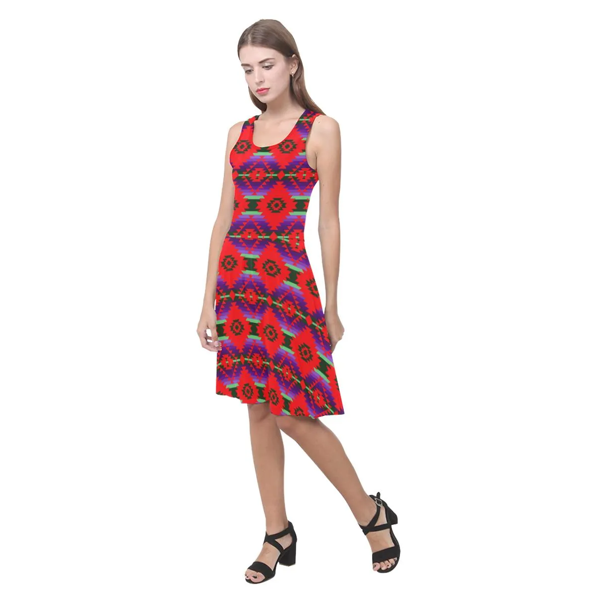 Cree Confederacy Chicken Dance Atalanta Casual Sundress