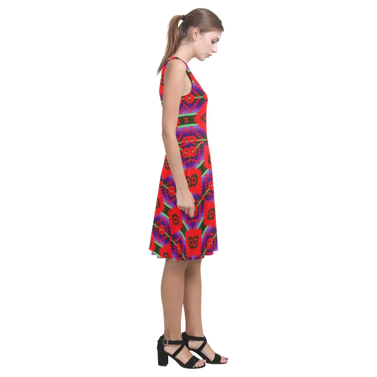 Cree Confederacy Chicken Dance Atalanta Casual Sundress