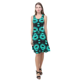 Dark Teal Winter Camp Atalanta Casual Sundress