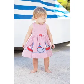 Elegant Baby Girl's Nautical Whale Springtime Sundress