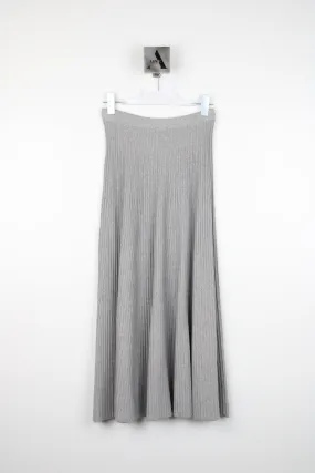 FLARED SWEATER SKIRT