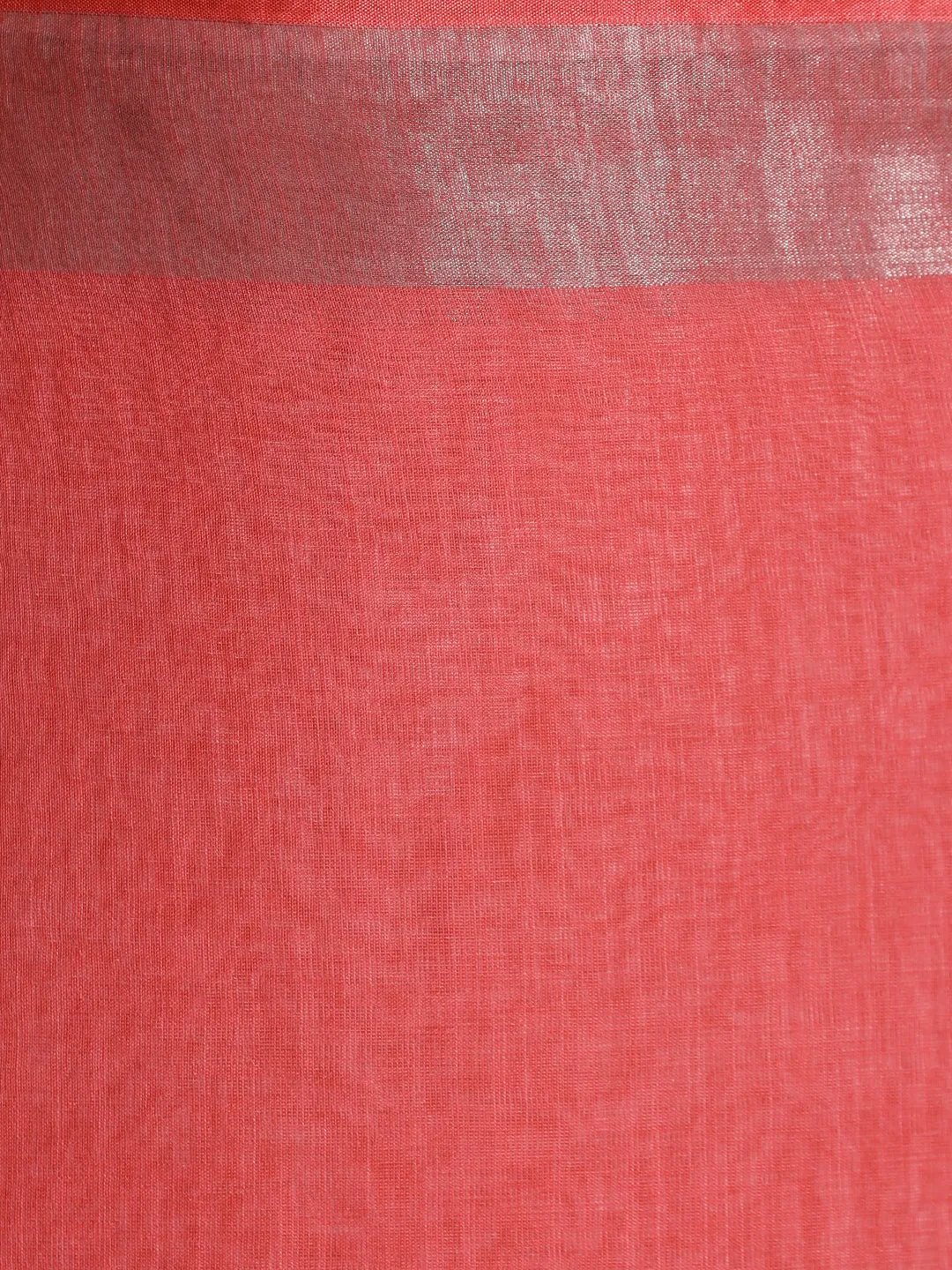 Geometric Printed Daily Wear Pure Linen Saree