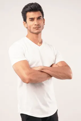 Halcyon V-Neck Shirt - White