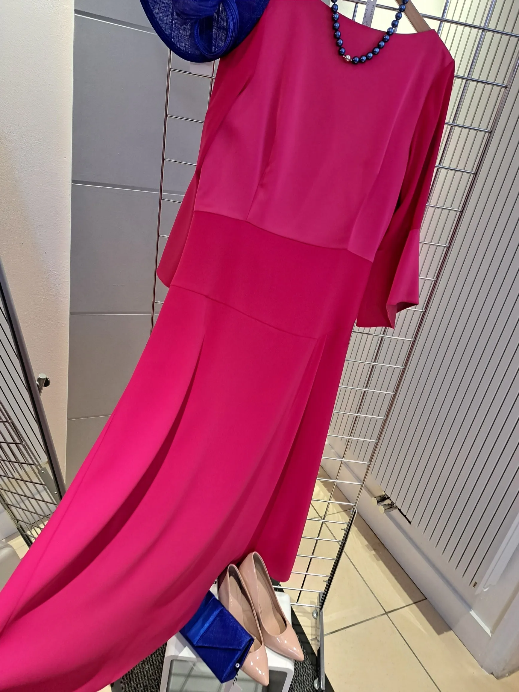 Kate Cooper Hot Pink event dress
