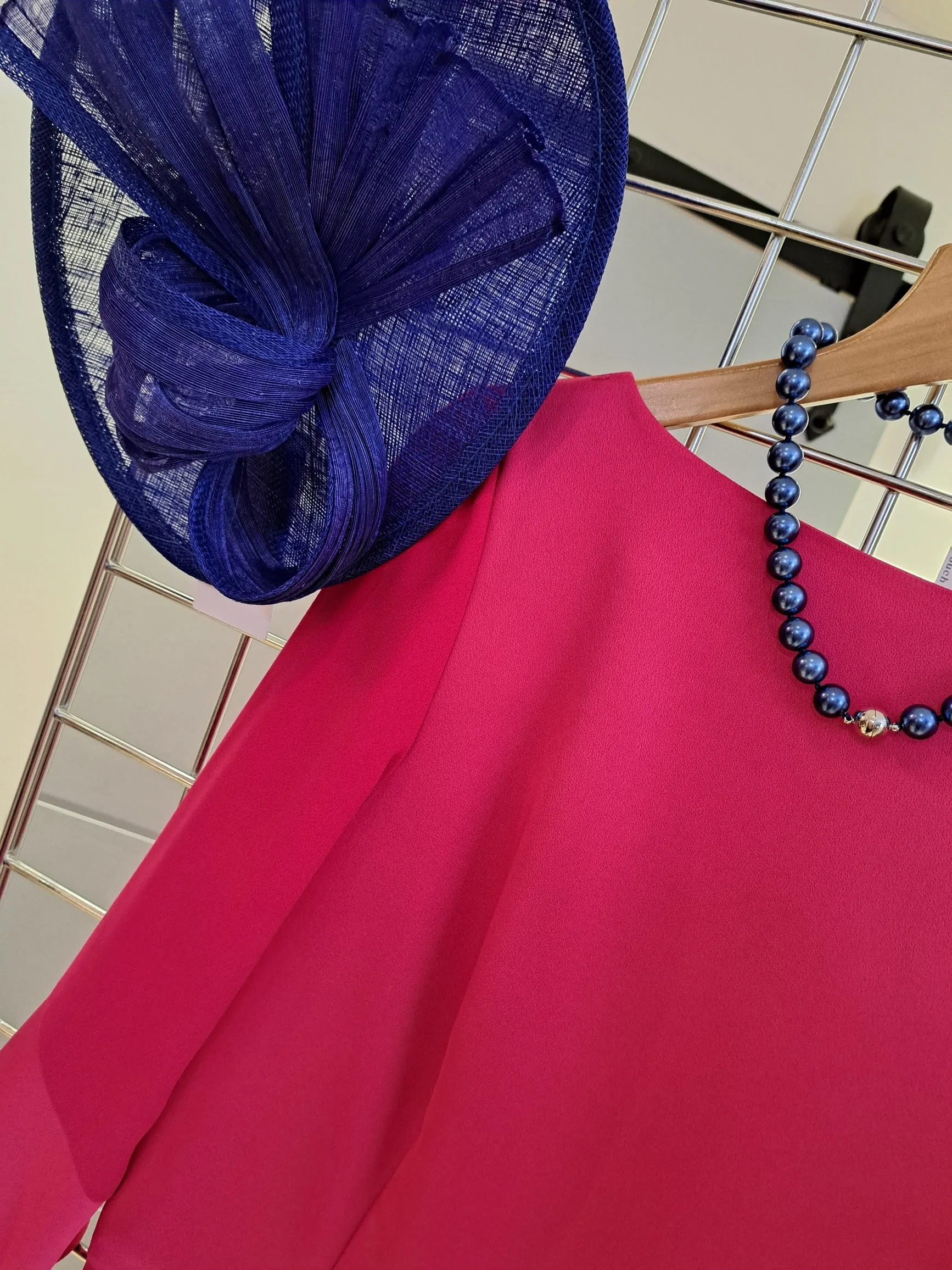 Kate Cooper Hot Pink event dress