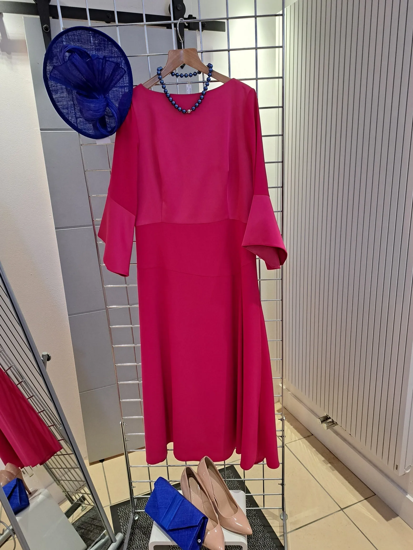 Kate Cooper Hot Pink event dress