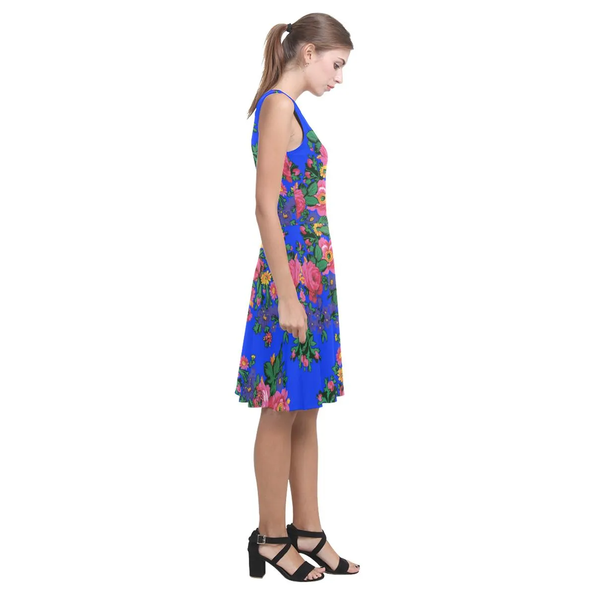 Kokum's Revenge- Royal Atalanta Casual Sundress
