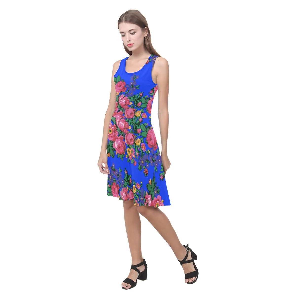 Kokum's Revenge- Royal Atalanta Casual Sundress