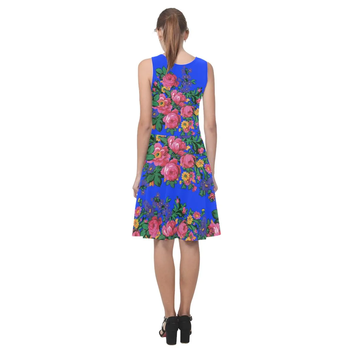 Kokum's Revenge- Royal Atalanta Casual Sundress