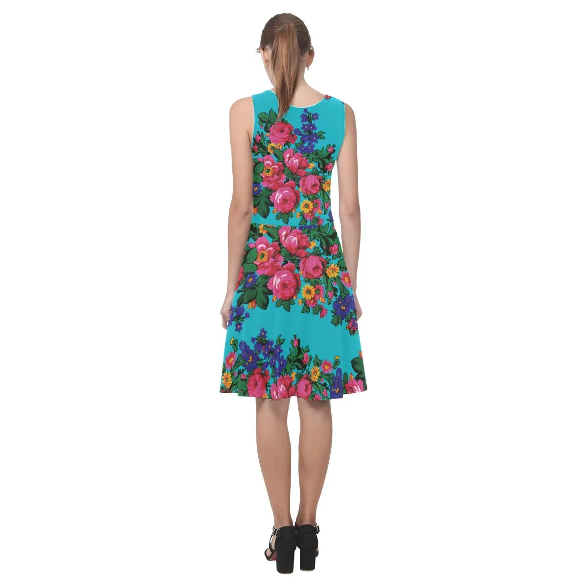 Kokum's Revenge-Sky Atalanta Casual Sundress