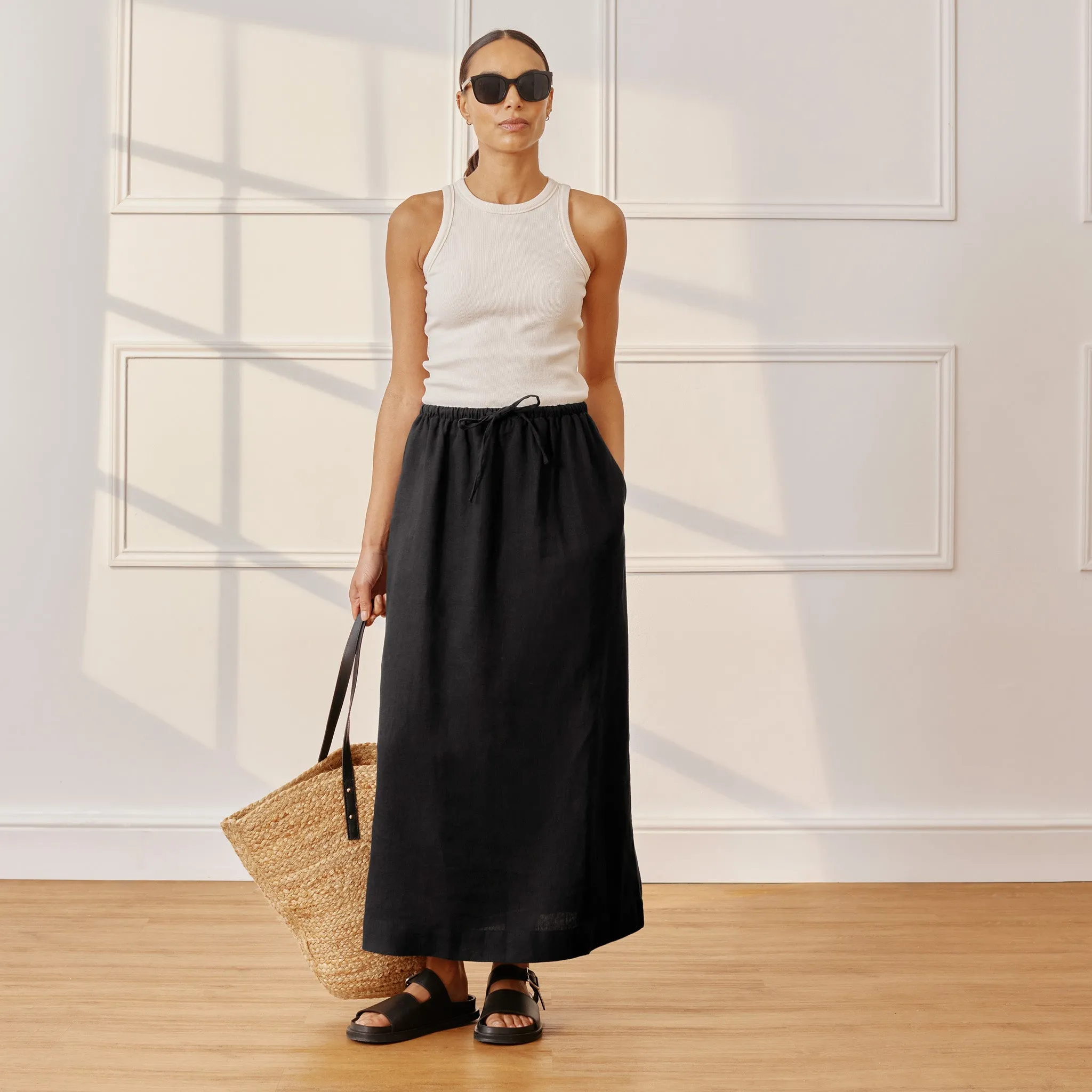 Linen Skirt