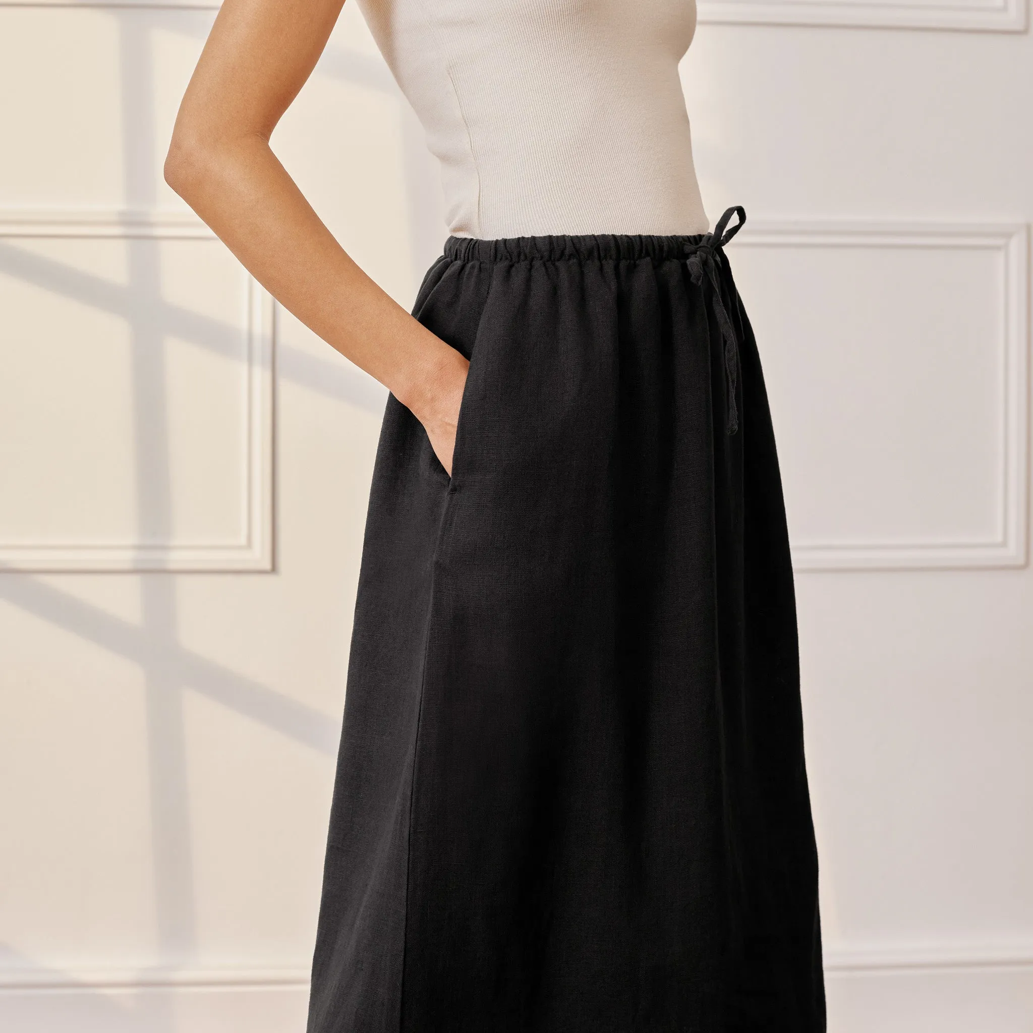 Linen Skirt
