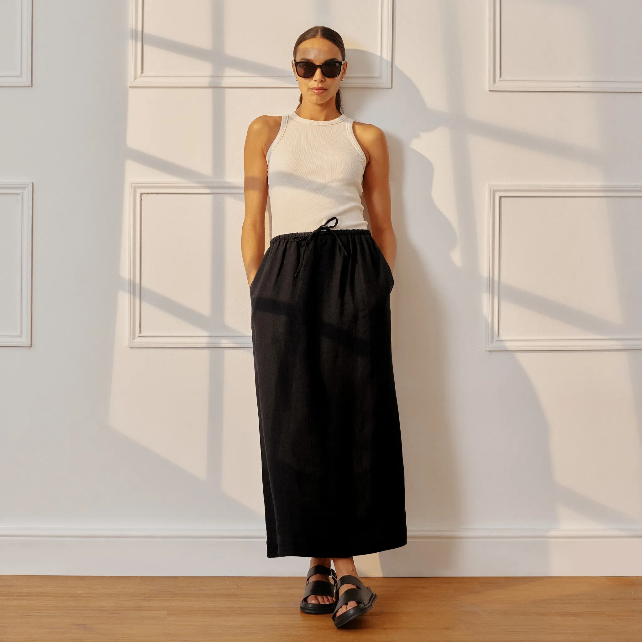 Linen Skirt