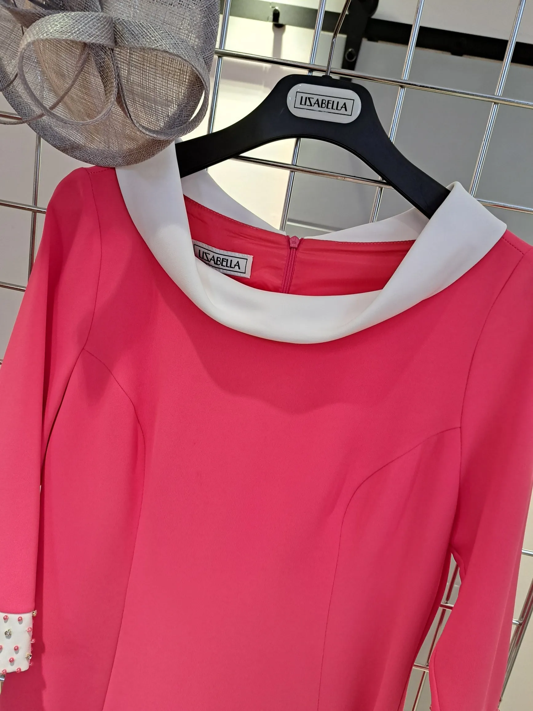 Lizabella high low hem event dress