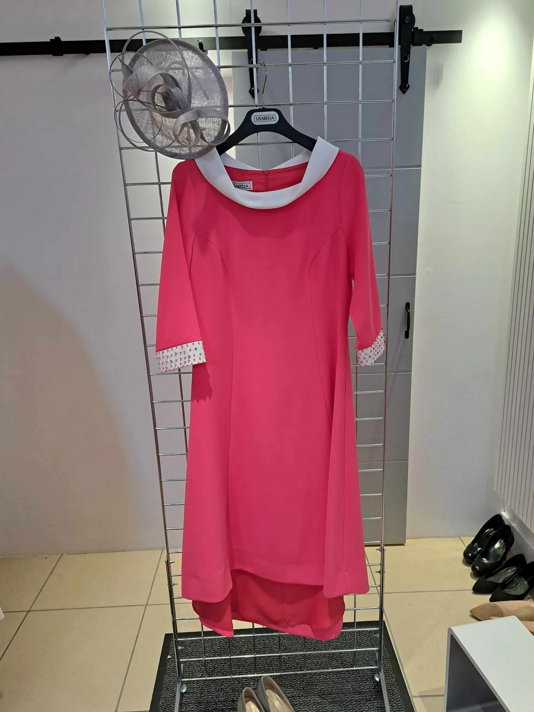 Lizabella high low hem event dress