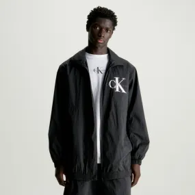 Long Windbreaker - Black