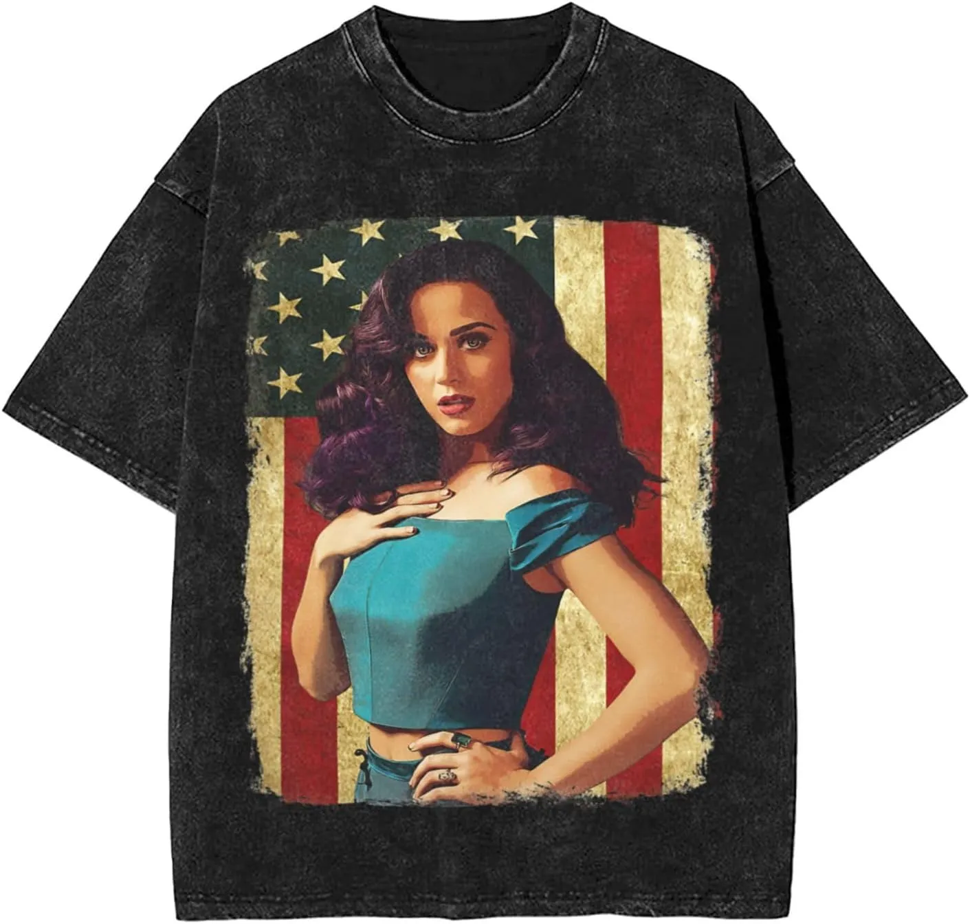 Men T Shirt Short Sleeve Crewneck Tee Summer Beach Tops Comfortable Cotton Shirt