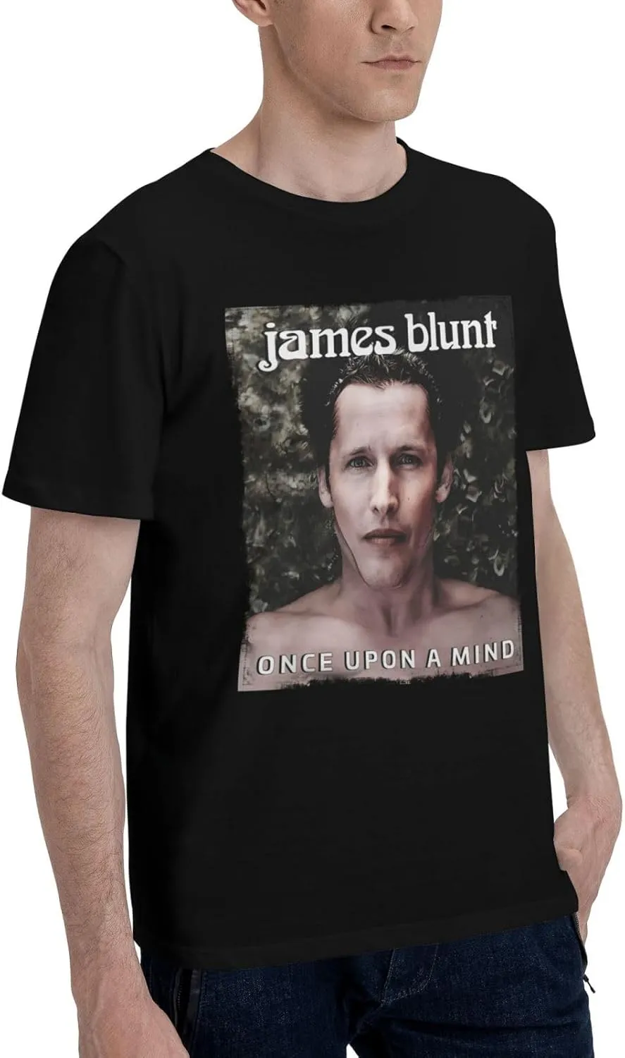 Men T Shirt Short Sleeve Crewneck Tee Summer Beach Tops Comfortable Cotton Shirt