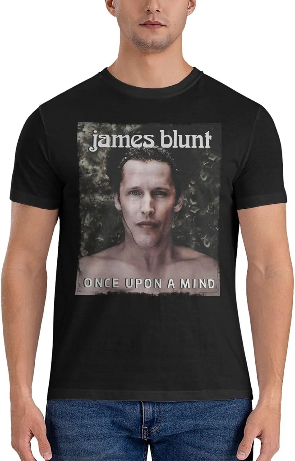 Men T Shirt Short Sleeve Crewneck Tee Summer Beach Tops Comfortable Cotton Shirt