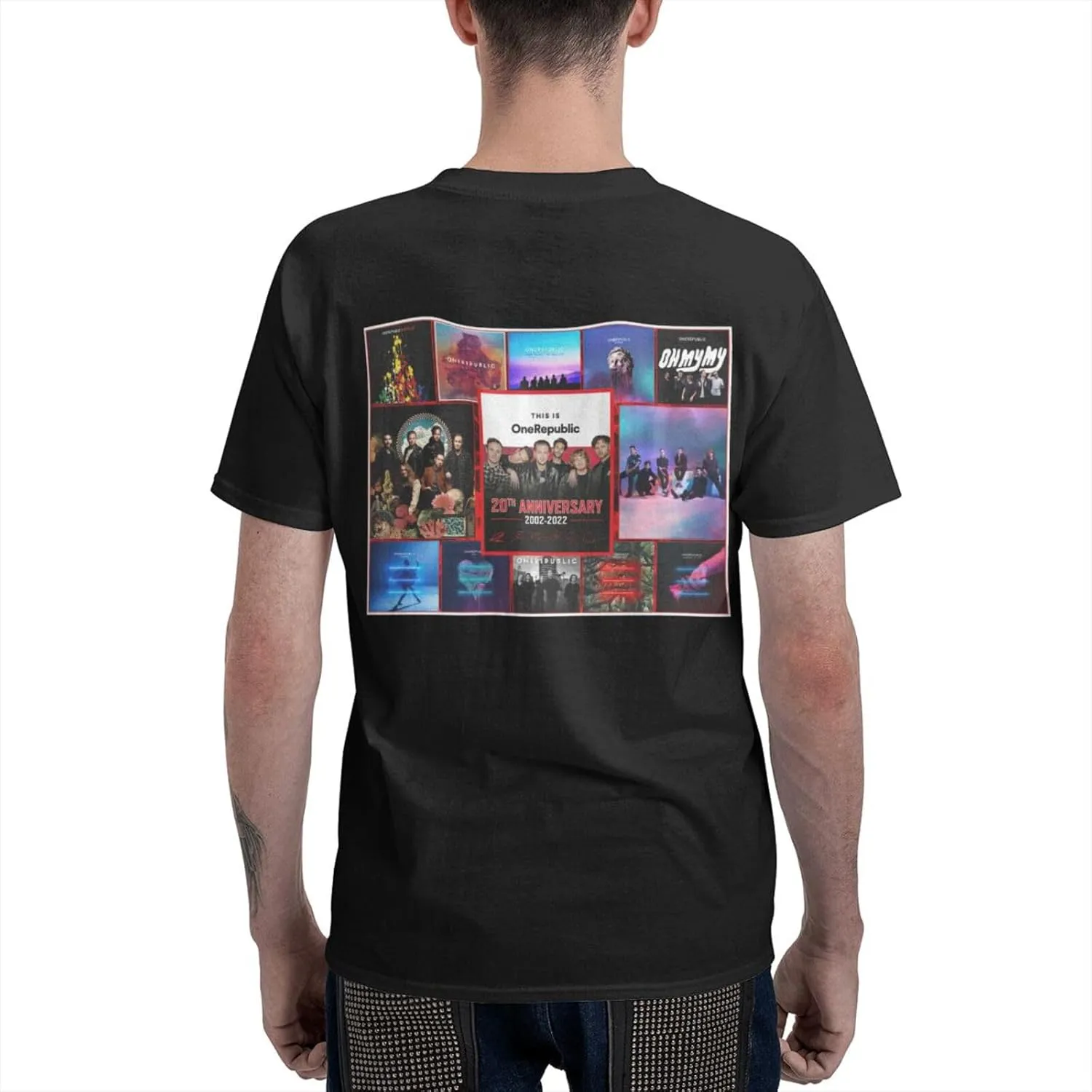 Men T Shirt Short Sleeve Crewneck Tee Summer Beach Tops Comfortable Cotton Shirt