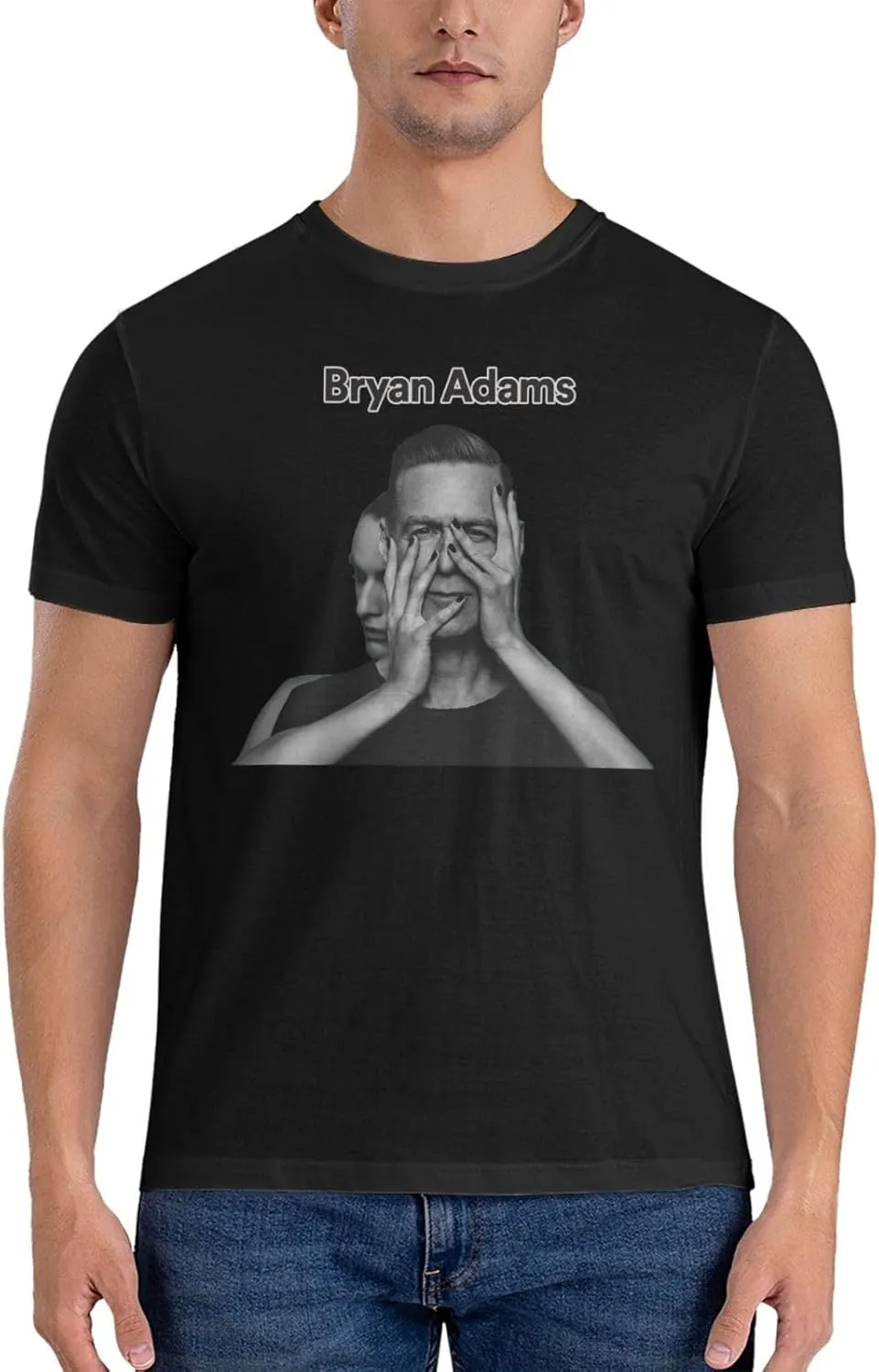 Men T Shirt Short Sleeve Crewneck Tee Summer Beach Tops Comfortable Cotton Shirt