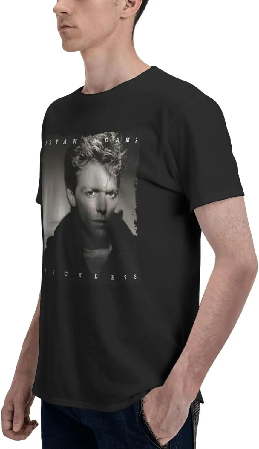 Men T Shirt Short Sleeve Crewneck Tee Summer Beach Tops Comfortable Cotton Shirt