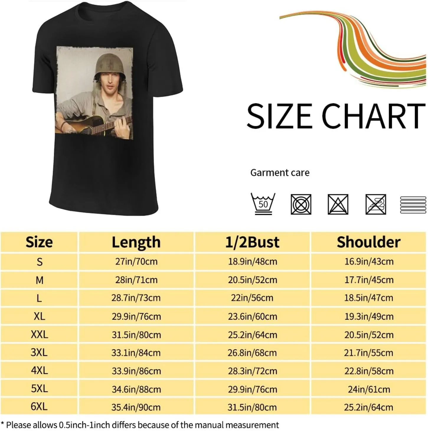 Men T Shirt Short Sleeve Crewneck Tee Summer Beach Tops Comfortable Cotton Shirt