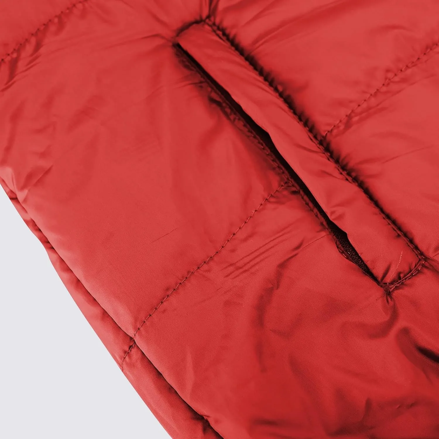 Mens Hooded Down Jacket Winter Zip Up Thicken Quilted Outerwear Plus Size Solid Color Soft Comfy Casual Puffer Coat