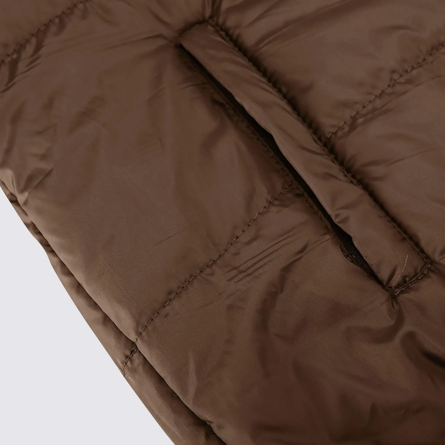Mens Hooded Down Jacket Winter Zip Up Thicken Quilted Outerwear Plus Size Solid Color Soft Comfy Casual Puffer Coat