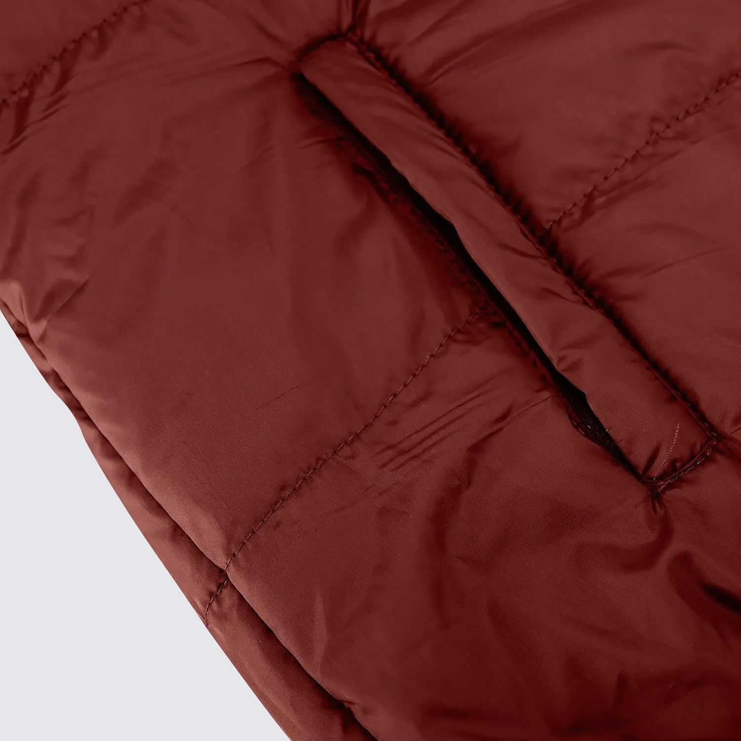 Mens Hooded Down Jacket Winter Zip Up Thicken Quilted Outerwear Plus Size Solid Color Soft Comfy Casual Puffer Coat