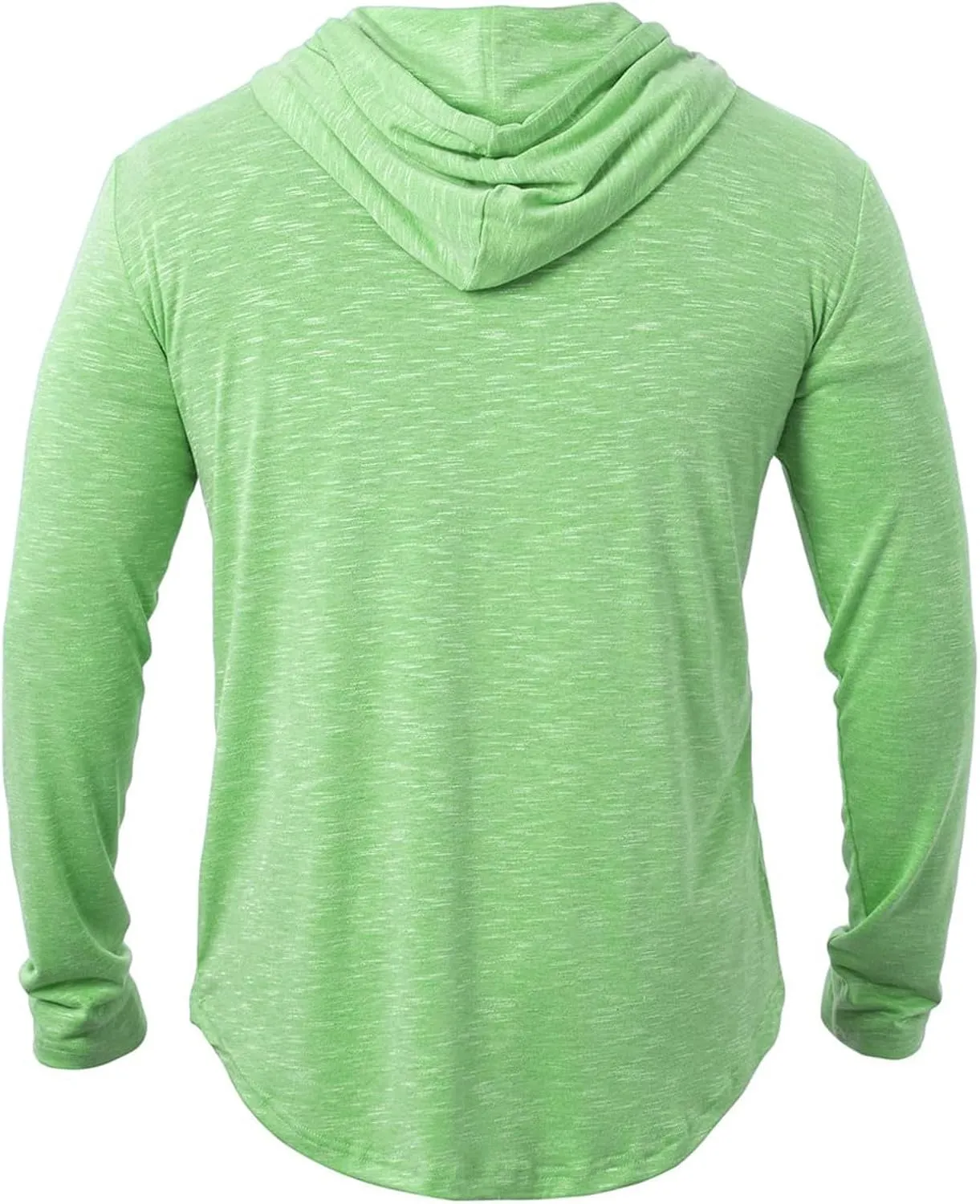 Mens Lightweight Workout Hoodie Gym Fitness Long Sleeve Breathable Hooded T Shirts Muscle Athletic Pullover Tops