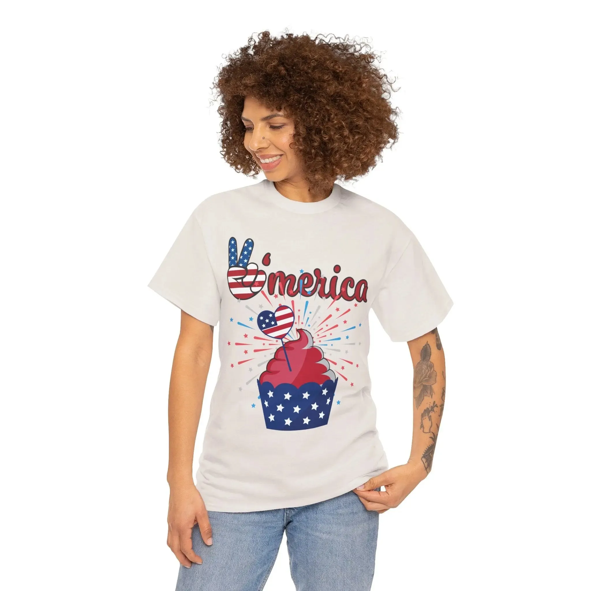 Merica Womenswear Cotton T-shirt