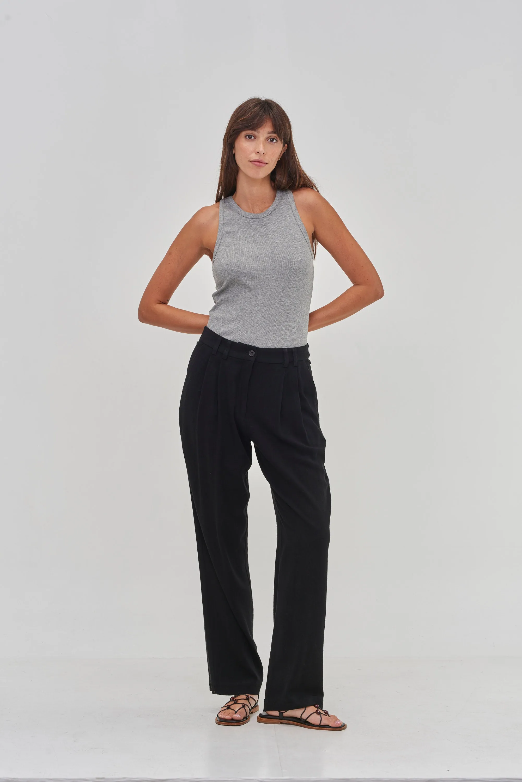 Noah Soft Pants Black