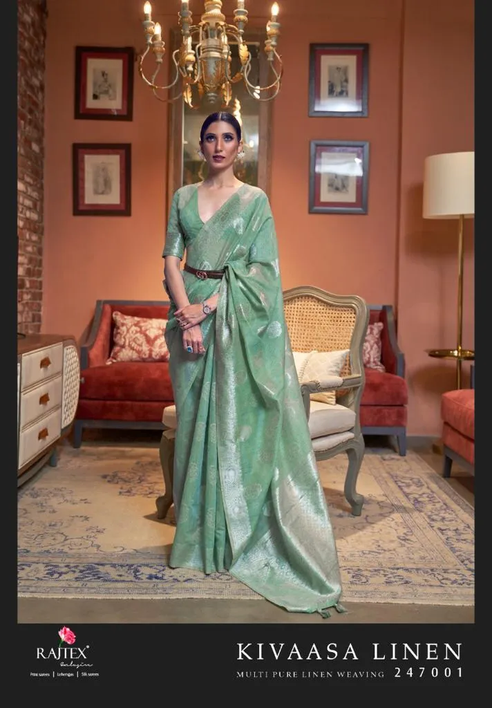 Party wear RajTex Kivaasa Linen