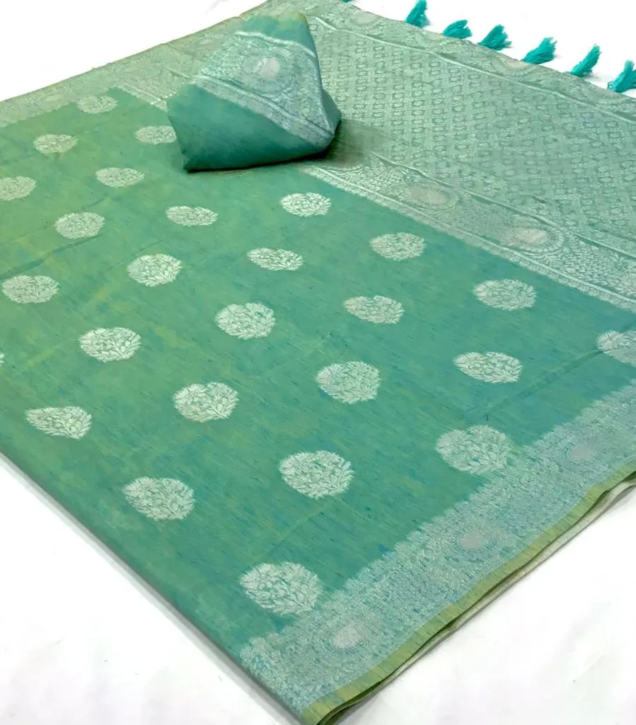 Party wear RajTex Kivaasa Linen