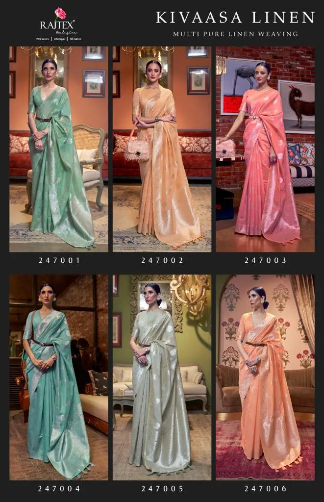 Party wear RajTex Kivaasa Linen