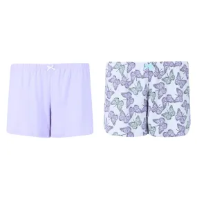 PJ Couture Women's Double The Fun Sleep Shorts (2 Pack)