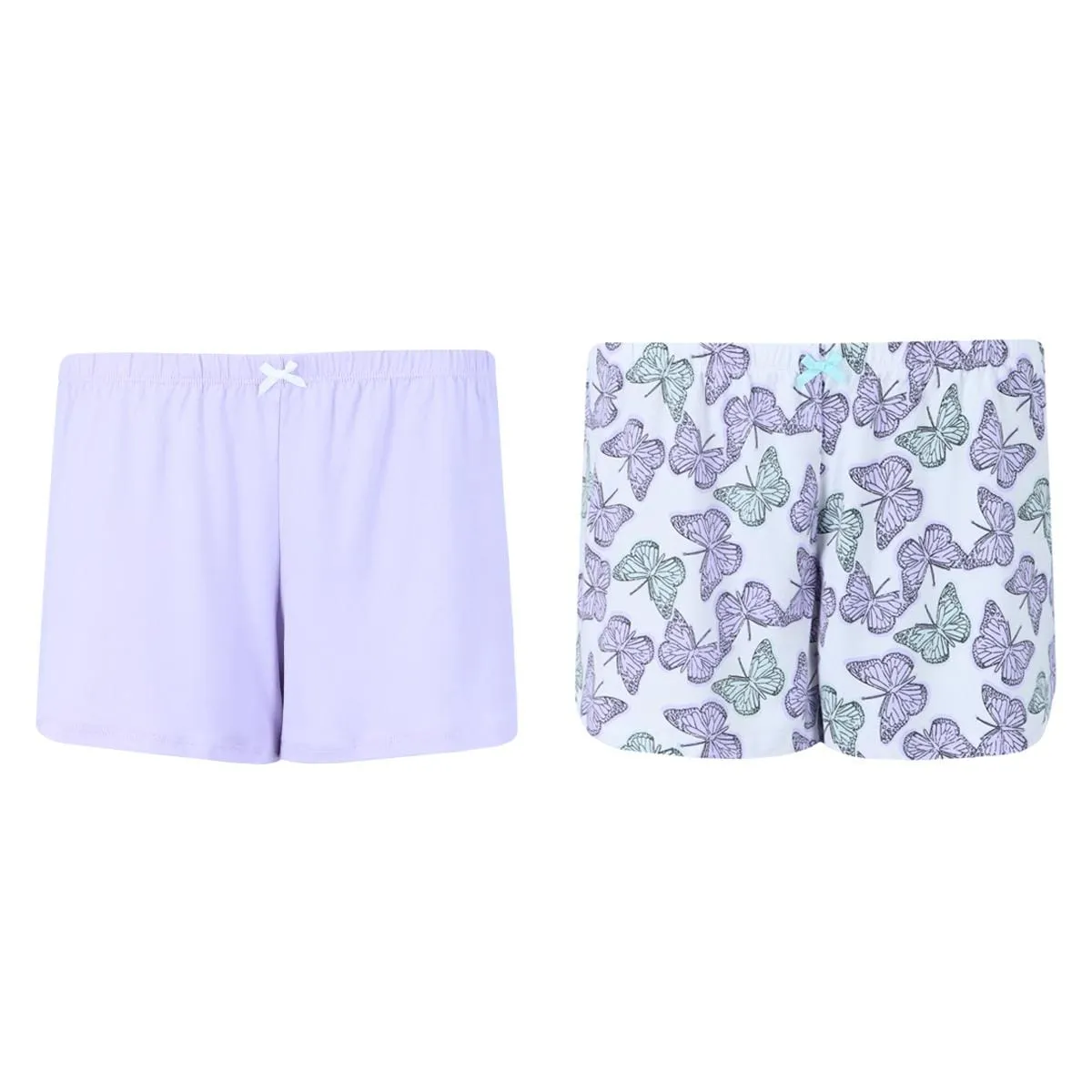 PJ Couture Women's Double The Fun Sleep Shorts (2 Pack)
