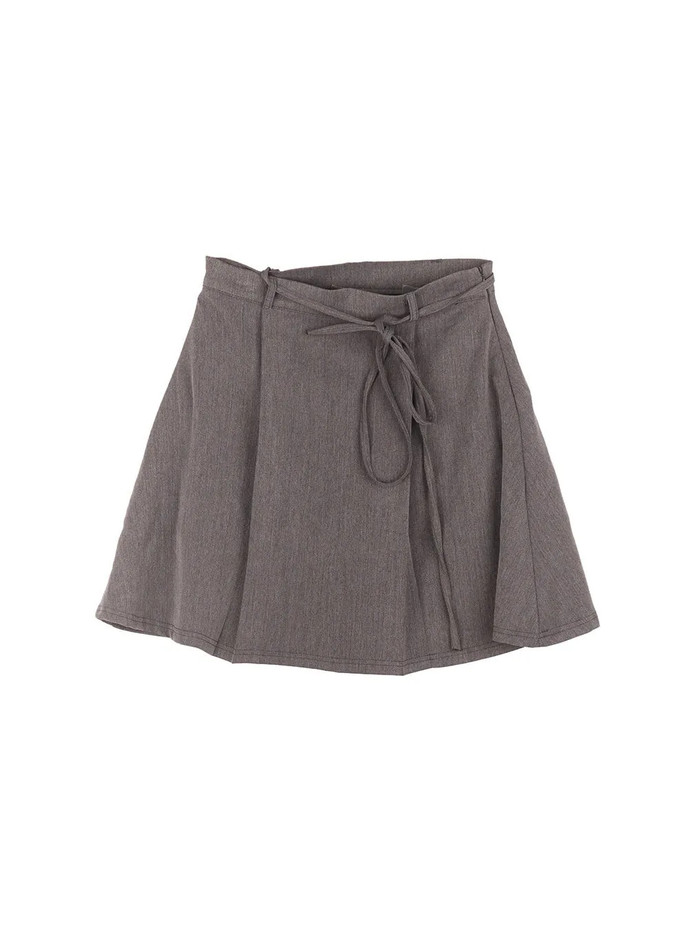 Pleated Flared Mini Skirt CM521