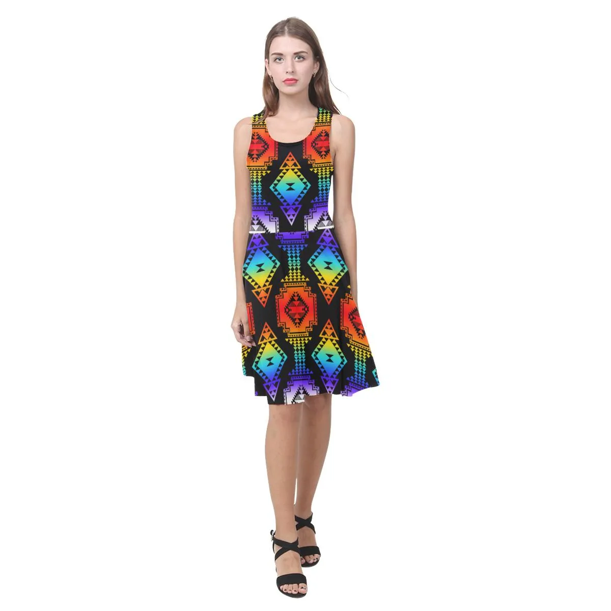 Rainbow Gathering Atalanta Casual Sundress
