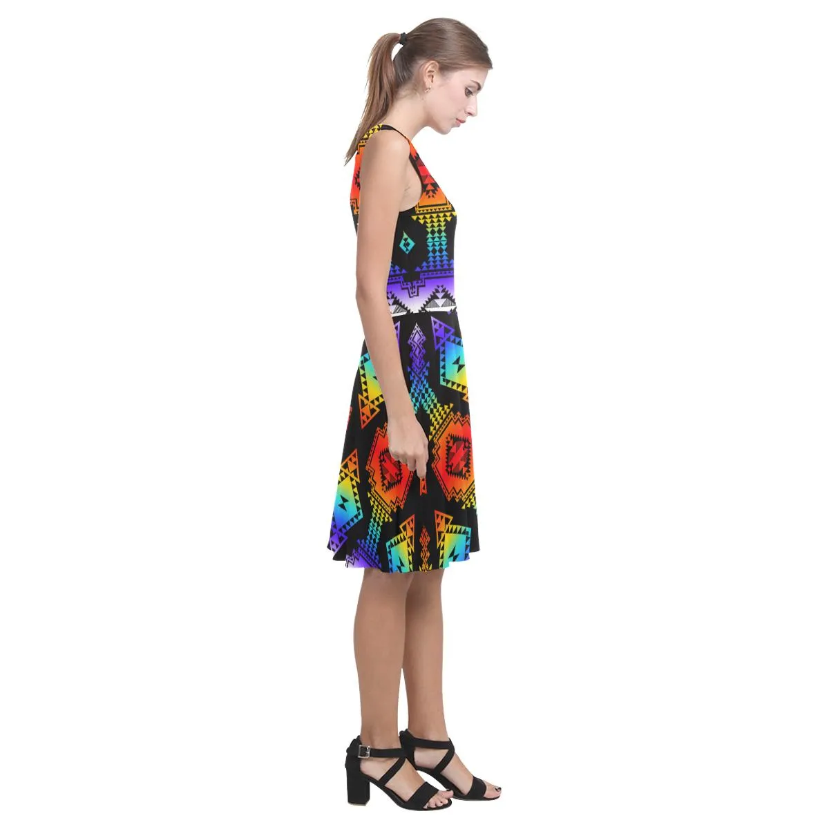 Rainbow Gathering Atalanta Casual Sundress