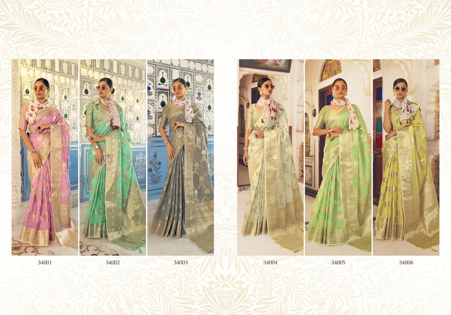Rajpath Pure Allin Linen Saree