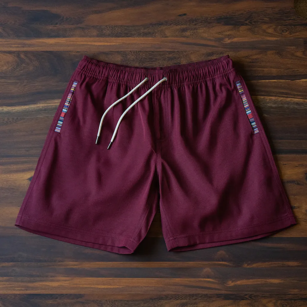 Sapien 2.0 Short (Casual Stretch) - Merlot 5" & 7"