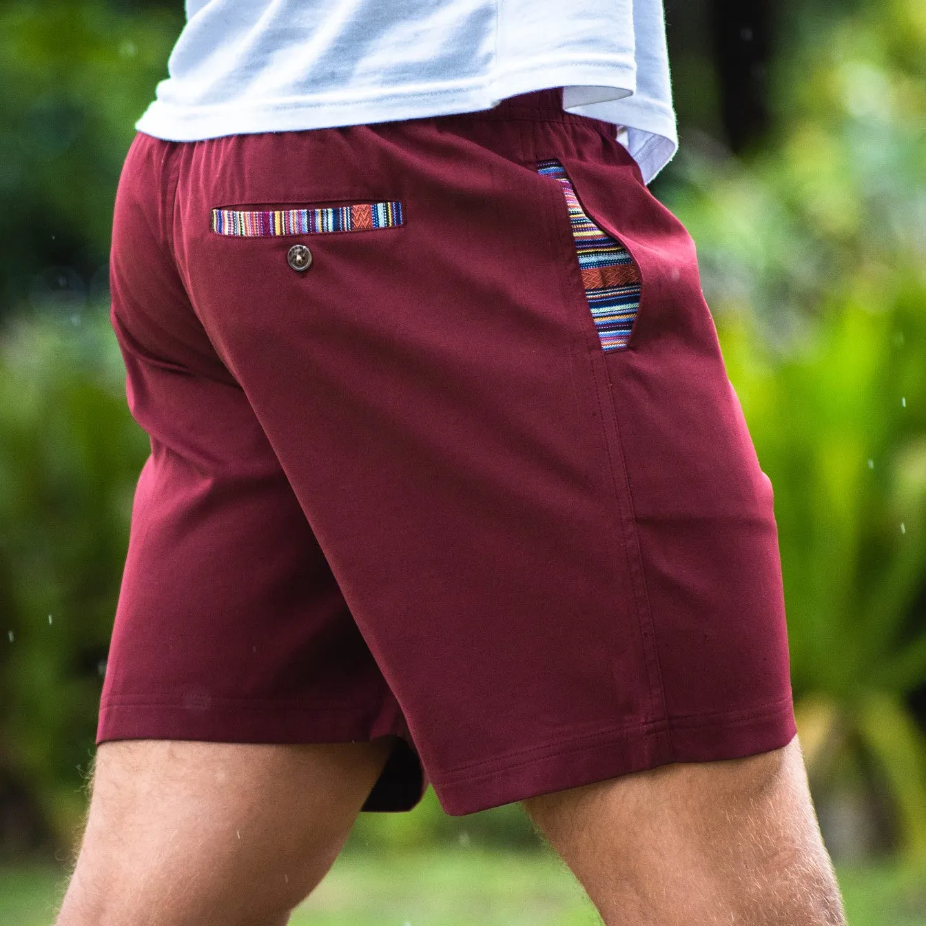 Sapien 2.0 Short (Casual Stretch) - Merlot 5" & 7"