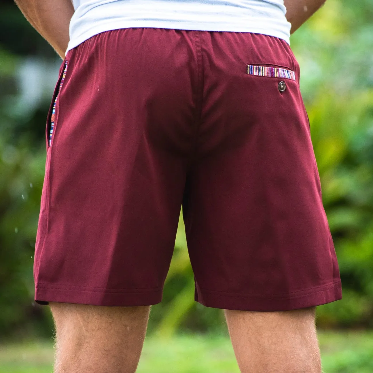 Sapien 2.0 Short (Casual Stretch) - Merlot 5" & 7"