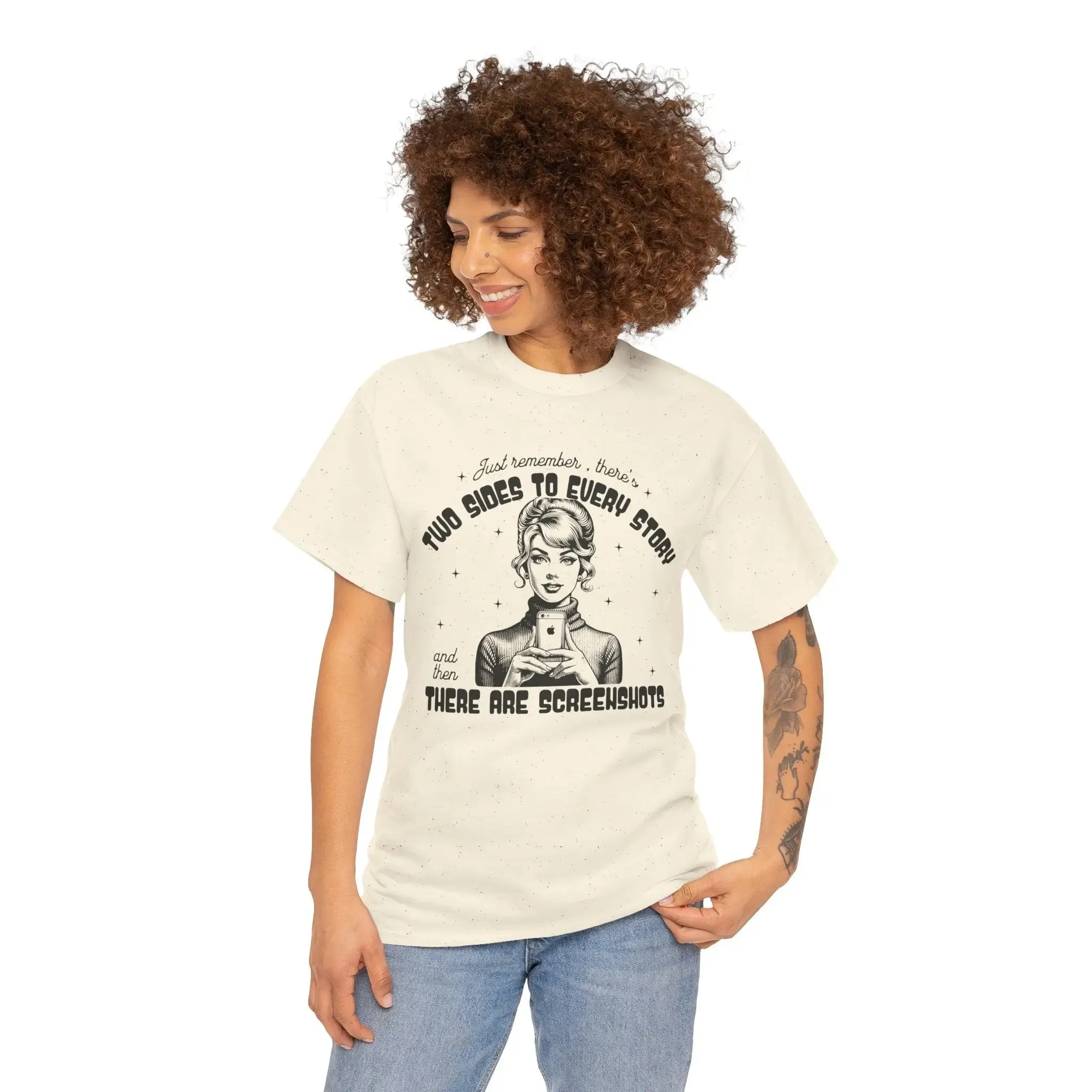 Two Sides Womenswear Basic T-shirt